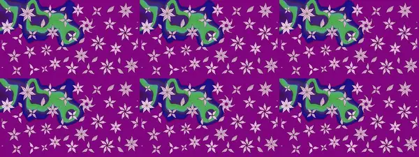 Çiçek desenli raster, mor çizgi grafik desenli soyut raster arkaplan. Modern stil dokusu.