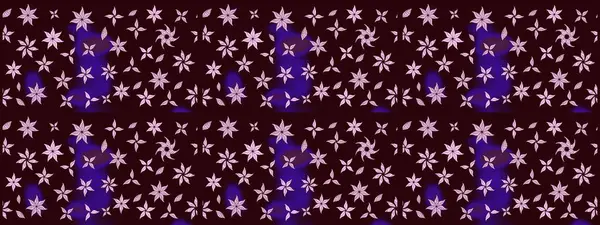 Yumuşak, yaz çiçekli arka plan. Çiçekli karalama şeklinde Raster çiçek deseni. Kahverengi renkte çiçekler.