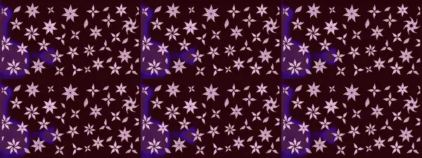 Raster illüstrasyonu. Küçük çiçekli şirin bir desen. Çiçek ve yapraklı çiçek deseni.