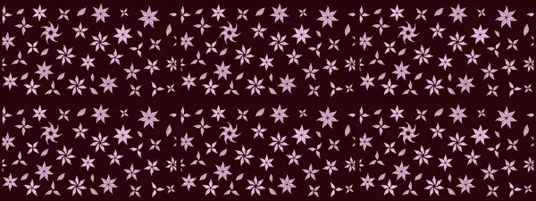 Hediye ambalaj kağıdı, tebrik kartları, posterler ve pankart tasarımı. Raster düz çiçek çizim deseni. Kahverengi renkte çiçekler.