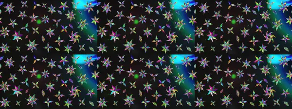 Çiçek duvar kağıdı. Renkli süs kenarı. Hint süsü. Çizim kalıbı. Raster illüstrasyonu. Gri renklerde.