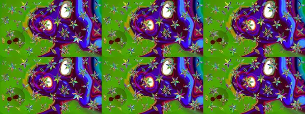 Modaya uygun kumaş deseni. Düz Çiçek Elementleri Tasarımı. Renkli Yaz Temalı eskiz kalıbı. Sevimli çiçek raster deseni.