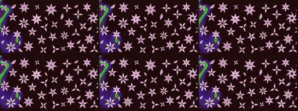 Çiçek kompozisyonu, el boyası, hassas şablon. Manzaralı çiçek deseni. Üst manzara, yumuşak kahverengi renk. Sevgililer günü ve tebrik kartı konsepti için şık bir davet.