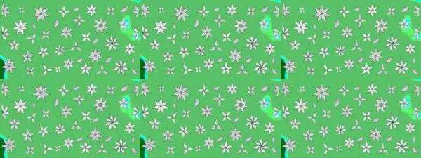 Küçük çaplı çiçeklerdeki basit şirin desenler. Tekstil veya kitap kapakları, imalat, duvar kağıtları, baskı, hediye paketi ve yapıştırma kitabı için çiçek eskizi geçmişi. Raster illüstrasyonu.