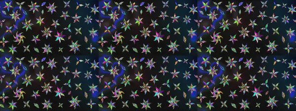 Çiçek deseni. Raster güzel kumaş deseni çiziyor. Renkli Bahar Teması eskiz kalıbı. Düz Çiçek Elementleri Tasarımı.