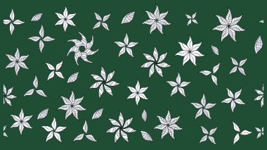 Küçük çiçekteki sevimli çiçek deseni. Raster illüstrasyonu. Tony 'nin kumaş kalıbını çiz. Modaya uygun kumaş deseni.