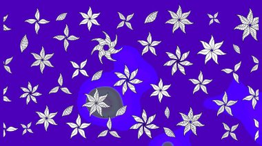 Mor renkte manzaralı çiçek deseni. Çiçek kompozisyonu, el boyası, hassas şablon. Üst manzara, yumuşak stil. Sevgililer günü ve tebrik kartı konsepti için şık bir davet.