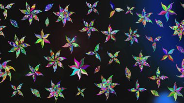 Çiçekli yumuşak bir eskiz şekli. Raster çiçekleri klasik tarzda çizilmiş. Gri renklerde bahar çiçekleri. Raster illüstrasyonu.