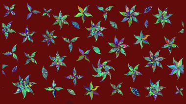 Yumuşak fayans. Raster 'ın taze dokusu. Yumuşak pamuk tasarımı. Paketleme, tekstil, duvar kâğıdı için çiçek eskizi. Klasik çiçek deseni.