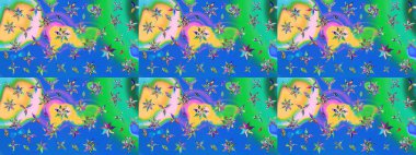 Suluboya desenli çiçek deseni. Dekorasyon ve tasarım için güzel bir desen. Moda baskısı. Çiçeğin suluboya çizimlerinin mükemmel deseni. Ayarlanmış.