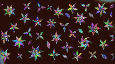 El çizimi Raster çizimi. Karalama elementleri. Çizim çiçek deseni duvar kağıdı, web sitesi arkaplanı, paket kağıdı, davetiye, broşür, pankart veya web sitesi için kullanılabilir.