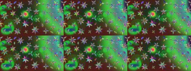 Karşılama ya da düğün geçmişi olarak kullanılabilir. Yeşil lale çiçekli Raster eskiz deseni. Paket kağıdı için en iyisi. Doğal kozmetik ürünleri, parfüm, çiçekçi dükkanı için bahar ihalesi tasarımı.