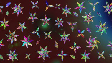 Kahverengi renkli çiçekler. El çizimi. Çiçekli eskiz deseni. Suluboya çizimi.