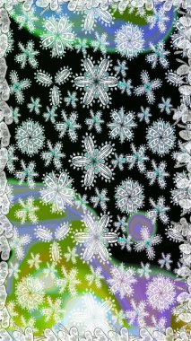 Hediye ambalaj kağıdı, tebrik kartları, posterler ve pankart tasarımı. Raster düz çiçekleri pürüzsüz desen. Siyah ve nötr renkte çiçekler.