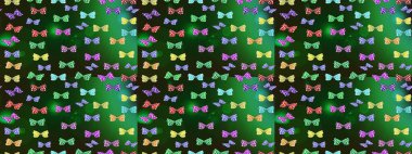 Elle çizilmiş kelebeklerle. Yeşil renklerin soyut arkaplanı. Renkli romantik kelebekler arka planı. Dekoratif Raster illüstrasyonu.