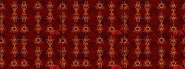 Arabesk ve çiçek öğeleri ile oryantal raster desen. Geleneksel klasik süs. Arabesk ile Vintage desen.