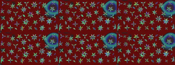 Parlak elementlerin. Çizim çiçek deseni duvar kağıdı, web sitesi arka planı, ambalaj kağıdı, davetiye, broşür, afiş veya web sitesi için kullanılabilir. El çizimi Raster illüstrasyonu.