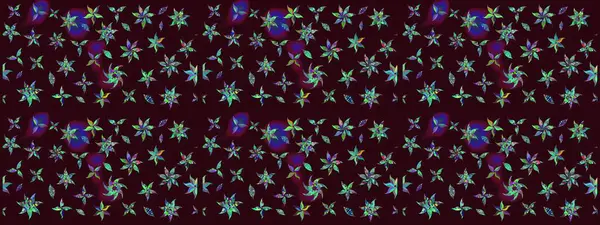 Yumuşak, bahar çiçekli arka plan. Çiçekli karalama şeklinde Raster çiçek deseni. Kahverengi renkte çiçekler.