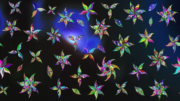 Çiçek arkaplanlı soyut zarafet eskiz deseni. Raster Güzel kumaş deseni.