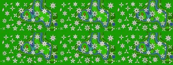 Çiçek arkaplanlı soyut zarafet eskiz deseni. Raster Güzel kumaş deseni.