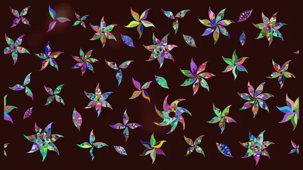 Sevgililer günü ve tebrik kartı konsepti için şık bir davetiye. Üst manzara, yumuşak stil. Çiçek kompozisyonu, el boyası, hassas şablon. Kahverengi renkte manzaralı çiçek deseni.