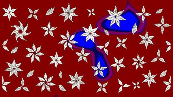 Flower eskiz arka planı. Raster illüstrasyonu. Şatafatlı bahar bahçesi dokusu. Çiçek deseni.