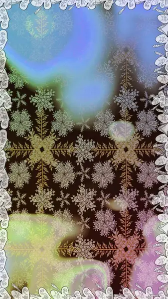 Asya tekstil tarzında. Kusursuz çiçek deseni. Tarafsız ve kahverengi renkte çiçekler. Raster illüstrasyonu. Raster illüstrasyonu.