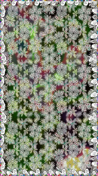 Çiçekli zambaklar kusursuz bir arka plan. Çiçek tasarımı için inanılmaz bir kolaj cenneti tarzı. Parlak çiçekli kolaj çiçekleri gri.