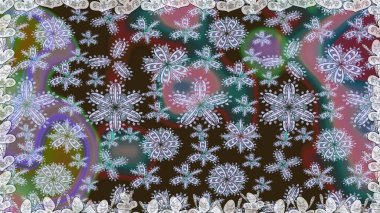 Tarafsız renklerde etnik çiçeklerle kusursuz bir desen. Asya Tekstil 'inde Raster Çiçek İllüstrasyonu.