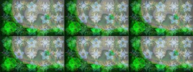 Desen snowflakes.raster Noel soyut renkli arka plan ile düşen kar tanesi. Raster illüstrasyon.