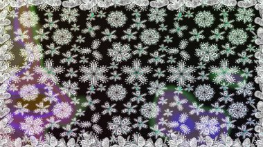 Yumuşak, bahar çiçekli arka plan. Çiçekli karalama şeklinde Raster çiçek deseni. Gri renkli çiçekler.