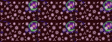 Kahverengi lale çiçekli Raster eskiz deseni. Paket kağıdı için en iyisi. Karşılama ya da düğün geçmişi olarak kullanılabilir. Doğal kozmetik ürünleri, parfüm, çiçekçi dükkanı için bahar ihalesi tasarımı.