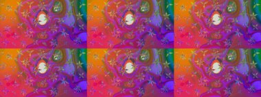 Ev dekoru. Paisley el çizimi elementler. Fantezi çiçekli eskiz deseni, doğal duvar kağıdı, çiçek desenli kıvrımlı illüstrasyon.