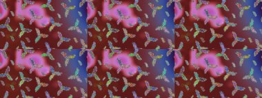 Raster. Kış Noel 'inde kar bembeyaz kristal element. Meteoroloji buz koleksiyonu. Xmas Frost kar taneleri izole edilmiş siluet sembolü. Kar Tanesi raster simgesi arkaplan kırmızı, kahverengi ve menekşe rengi.