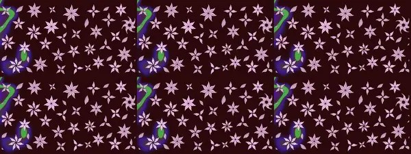 Modern, kahverengi raster arka plan duvar kâğıdı illüstrasyonu, klasik çizgili, desenli desenli çiçekler, çiçekli süsler. Çiçekli el çizimi çizimi deseni.