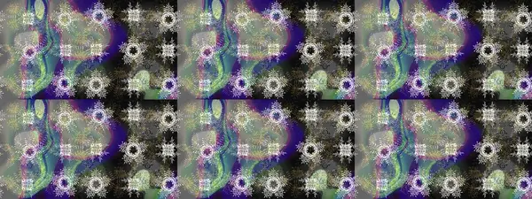 Altın desenli mavi, gri ve nötr renklerde altın elementler. Altın şablonu çiz. Raster doğulu süsü.