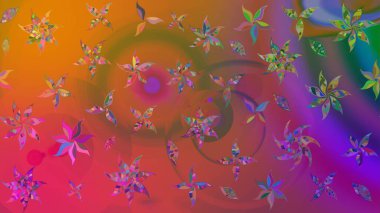 Sabıka fotoğraflarında, bebek kıyafetlerinde, duvar kâğıtlarında, paket kutularında falan kullanılabilir. Zarif, parlak ve eskiz kahverengi çiçek desenli tasarım. Raster..