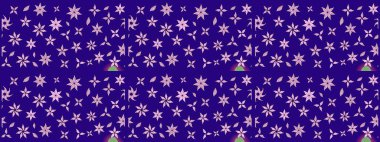 Vadinin mavi renkli çiçekleri. Raster çiçek desenleri çiziyor..