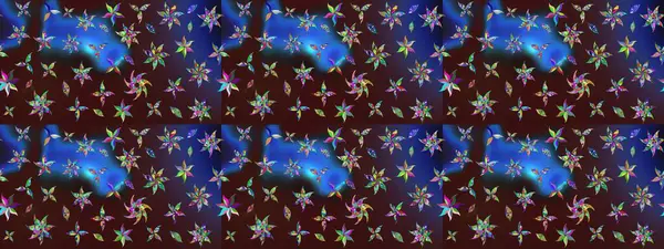 Kahverengi renkte manzaralı çiçek deseni. Çiçek kompozisyonu, el boyası, hassas şablon. Üst manzara, yumuşak stil. Sevgililer günü ve tebrik kartı konsepti için şık bir davet.