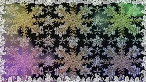 Paisleys zarif çiçek desenli dikdörtgen arka plan duvar kâğıdı illüstrasyonlu klasik stil, modern 3D çizgili sanat altın ve gri desenli çiçek yaprakları ve süslemeleri..