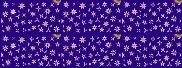 Robot resim tarzı mavi renkler. Raster illüstrasyonu. El yapımı çiçek ve bitki koleksiyonu. Şirin karalamalı çiçek desenli çizim. Raster illüstrasyonu.