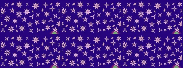 Vadinin mavi renkli çiçekleri. Raster çiçek desenleri çiziyor..