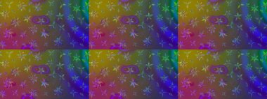 Çizim çiçek deseni duvar kağıdı, web sitesi arka planı, ambalaj kağıdı, davetiye, broşür, afiş veya web sitesi için kullanılabilir. Karalama elementleri. El çizimi Raster illüstrasyonu.