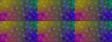 Raster çiçek desenli çiçek deseni, yapraklar, dekoratif elementler, sıçrama, lekeler, el çizimi kontur çizgileri ve Doodle çizim stili, grafik raster çizim çizimi.