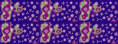 Raster illüstrasyonu. Tekstil veya kitap kapakları, imalat, duvar kağıtları, baskı, hediye paketi ve yapıştırma kitabı için çiçek eskizi geçmişi. Küçük ölçekli çiçeklerdeki basit sevimli desen.