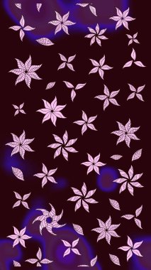 Tekstil, kumaş, kapaklar, duvar kağıtları, baskı, naylon, koleksiyon defteri, örgü, dekupaj için güzel bir eskiz. Küçük kahverengi çiçekli oldukça eski bir besin torbası deseni. Millefleurlar.