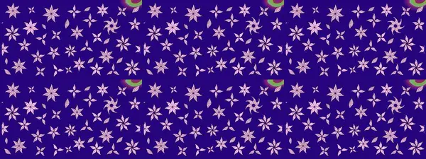 Robot resim tarzı mavi renkler. Raster illüstrasyonu. El yapımı çiçek ve bitki koleksiyonu. Şirin karalamalı çiçek desenli çizim. Raster illüstrasyonu.