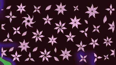 Simple cute pattern in small-scale flowers. Raster illustration. Floral sketch background for textile or book covers, manufacturing, wallpapers, print, gift wrap and scrapbooking.