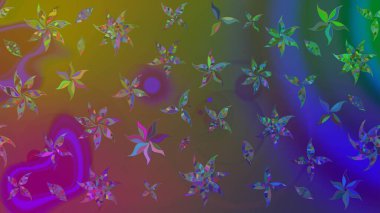 Anti-stres için soyut örnek sayfası. Kahverengi renklerde. Raster illüstrasyonu.