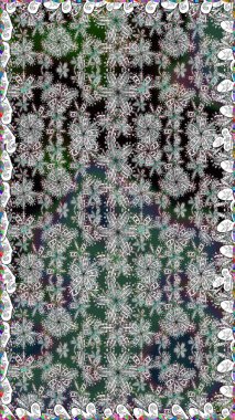 Çiçek arka plan. Sorunsuz raster desen. Güzel kumaş deseni.